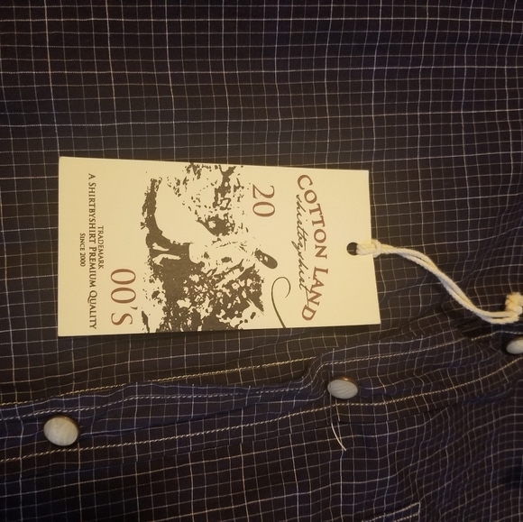 NWT Casual Button Down Shirt - Picture 2 of 5